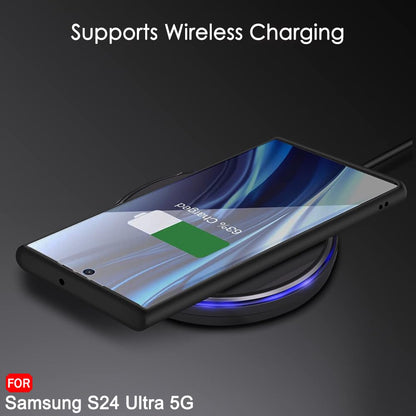 Samsung Galaxy S24 Ultra Clear Shock Proof Slim Back Cover - Tranparent