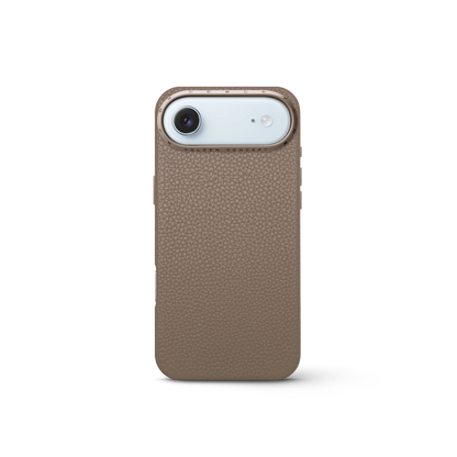 iPhone Case 17 - Full-Grain Leather - Sand