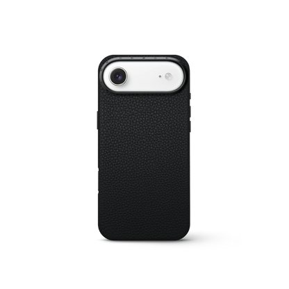 iPhone Case 17 - Full-Grain Leather - Black
