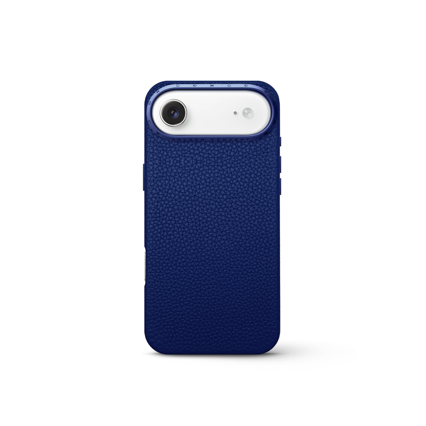 iPhone Case 17 - Full-Grain Leather - Deep Blue