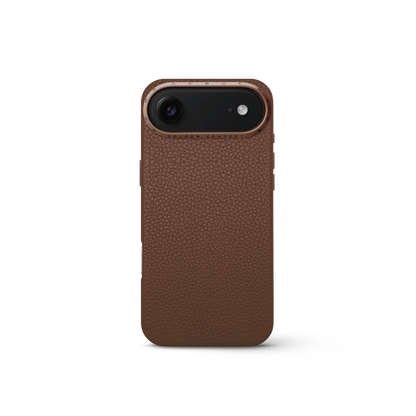 iPhone Case 17 - Full-Grain Leather - Chestnut