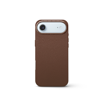 iPhone Case 17 - Full-Grain Leather - Chestnut