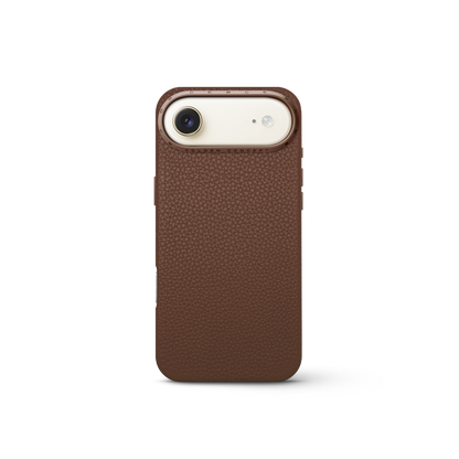 iPhone Case 17 - Full-Grain Leather - Chestnut