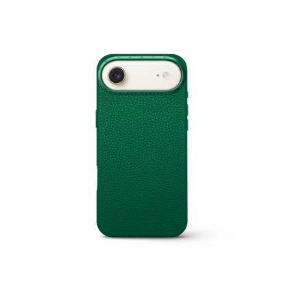 iPhone Case 17 - Full-Grain Leather - Evergreen