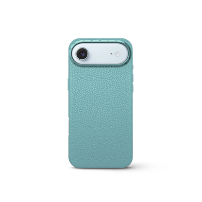 iPhone Case 17 - Full-Grain Leather - Sky