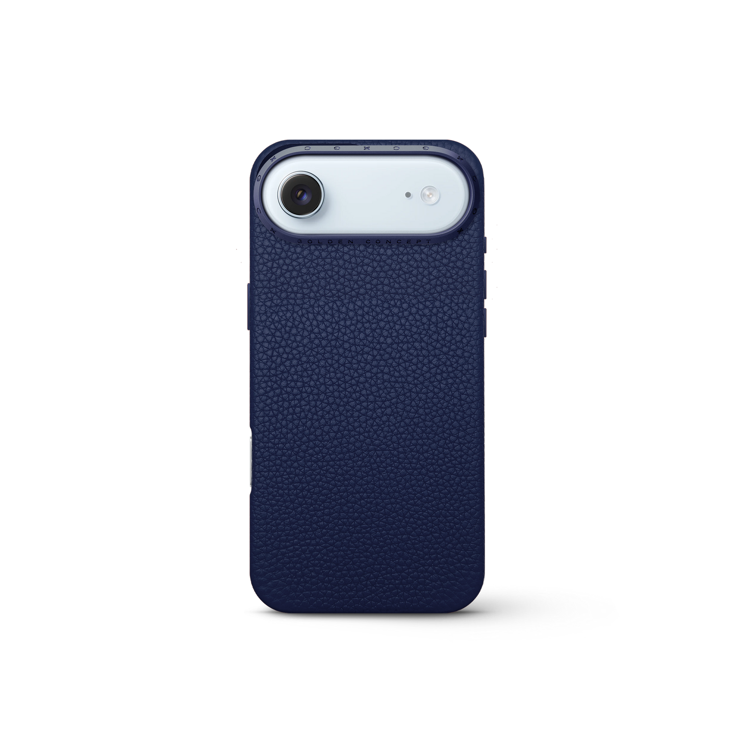iPhone Case 17 - Full-Grain Leather - Midnight Blue
