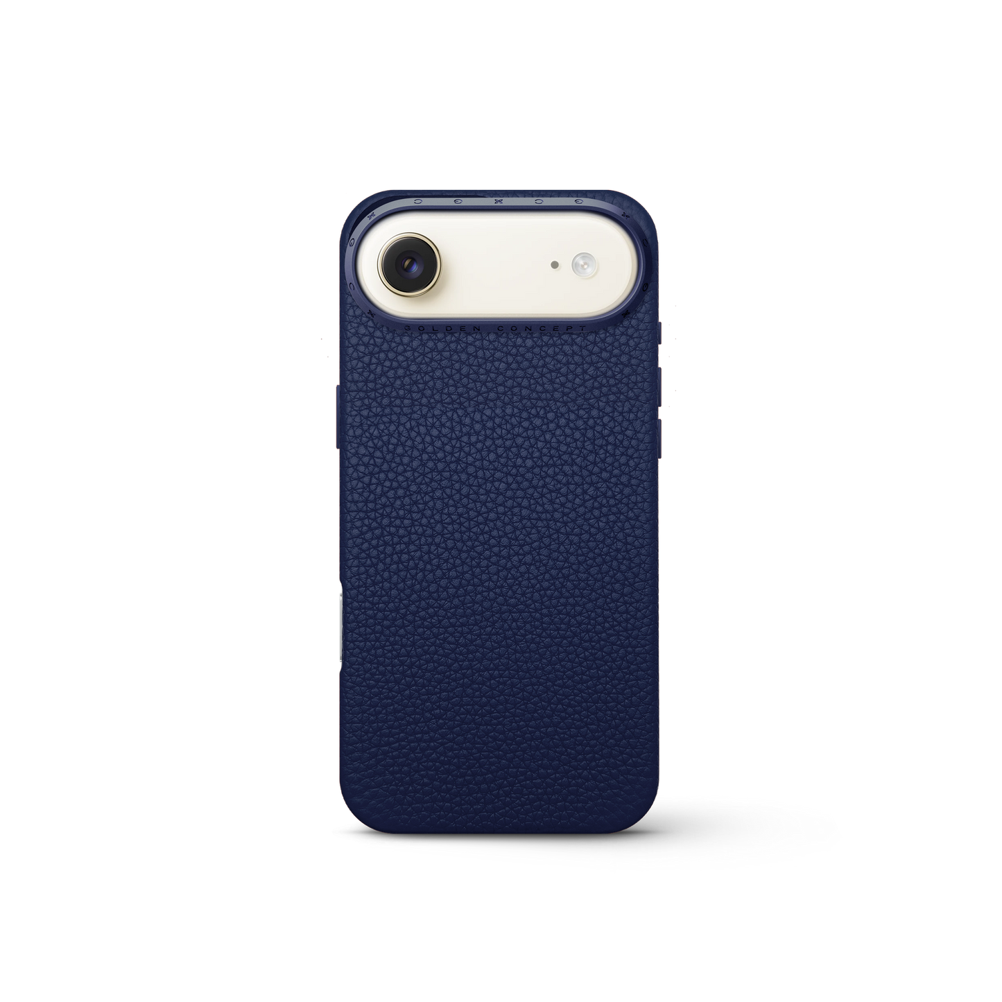 iPhone Case 17 - Full-Grain Leather - Midnight Blue