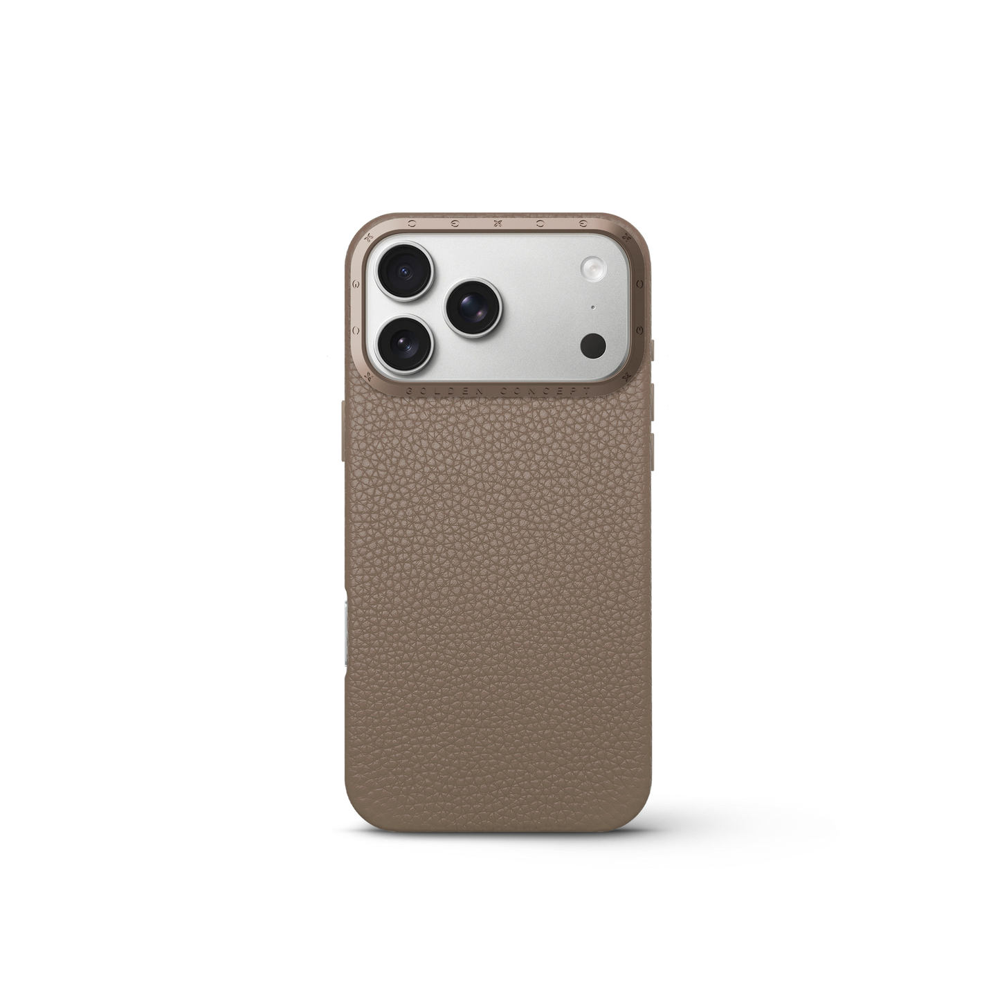 iPhone Case 17 - Full-Grain Leather - Sand