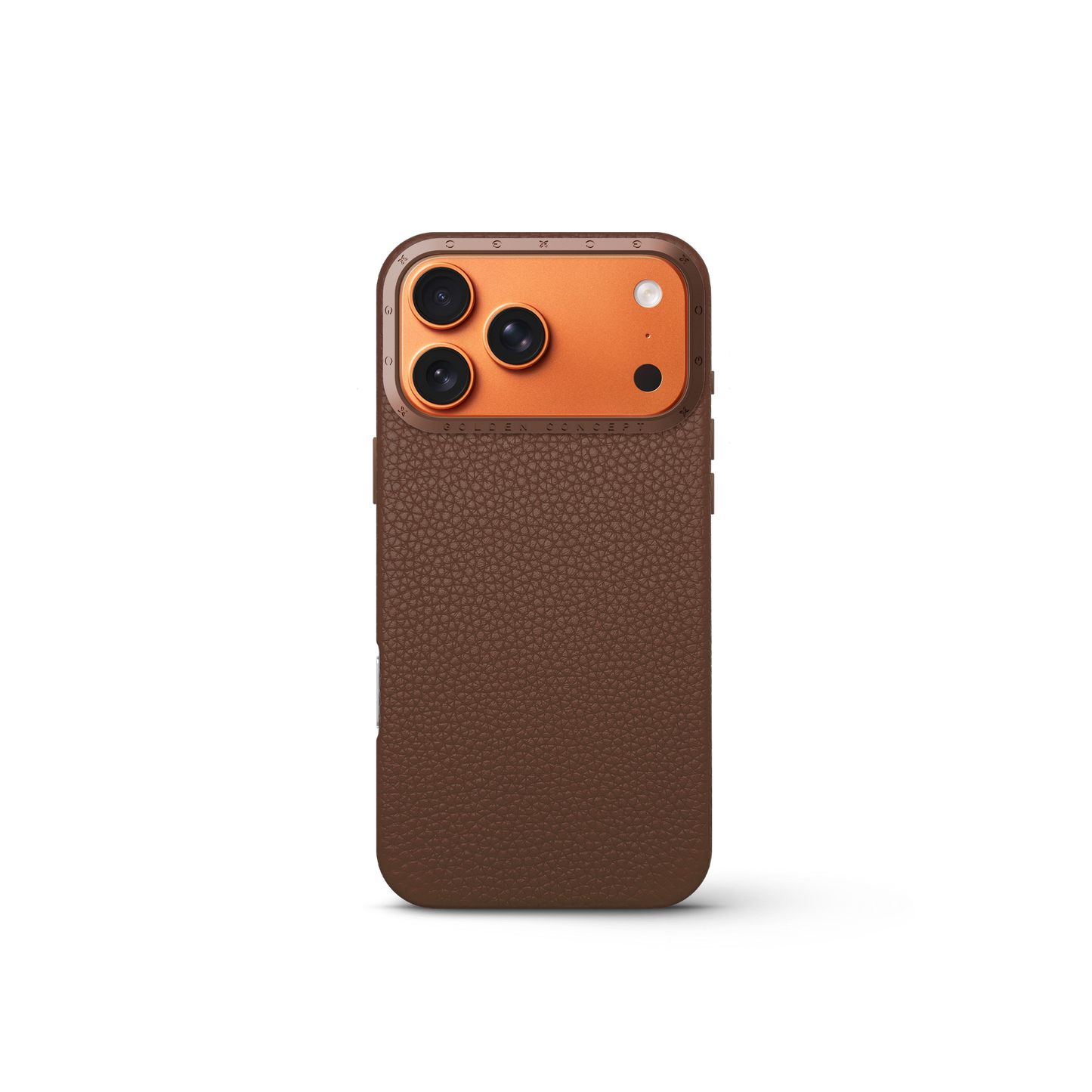 iPhone Case 17 - Full-Grain Leather - Chestnut