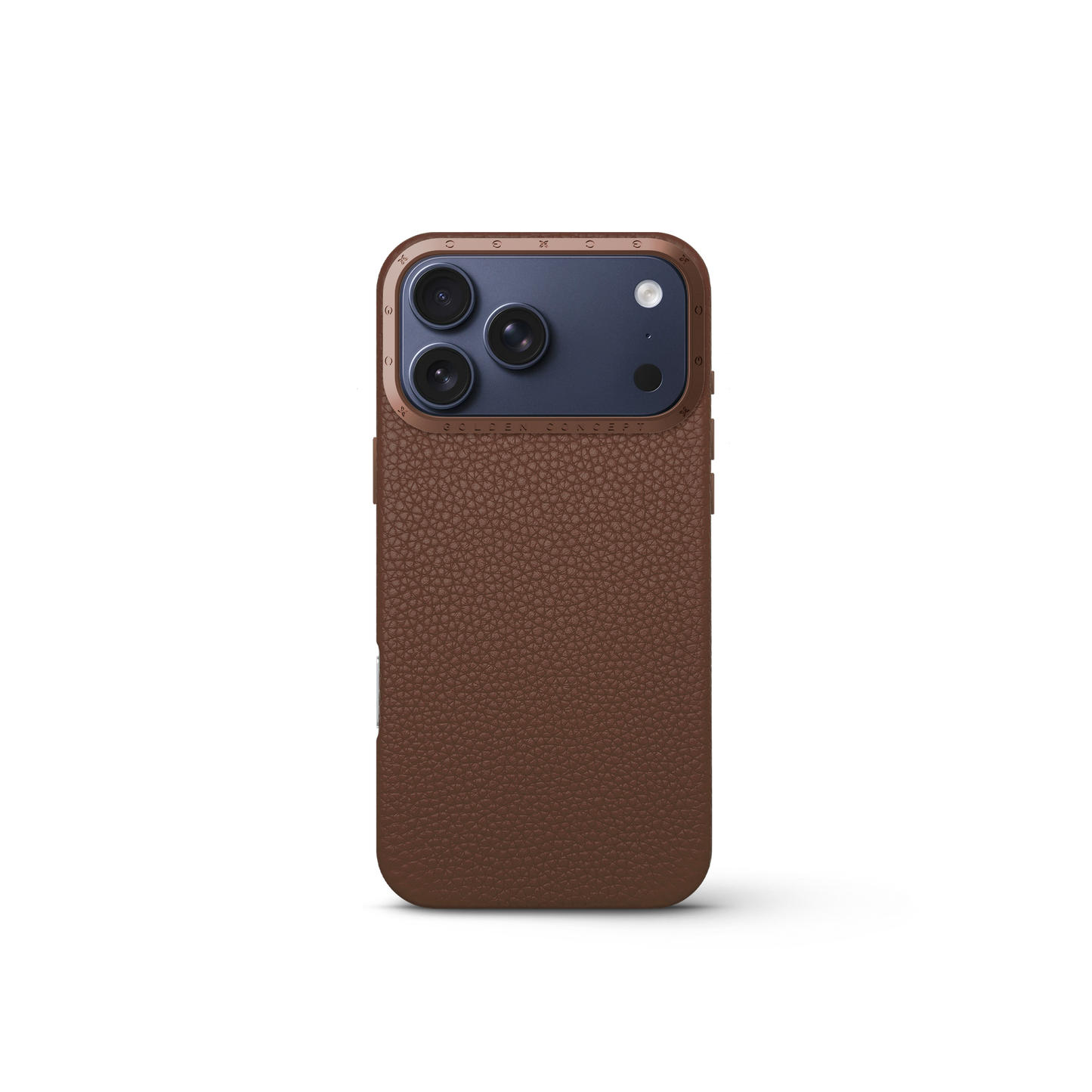 iPhone Case 17 - Full-Grain Leather - Chestnut
