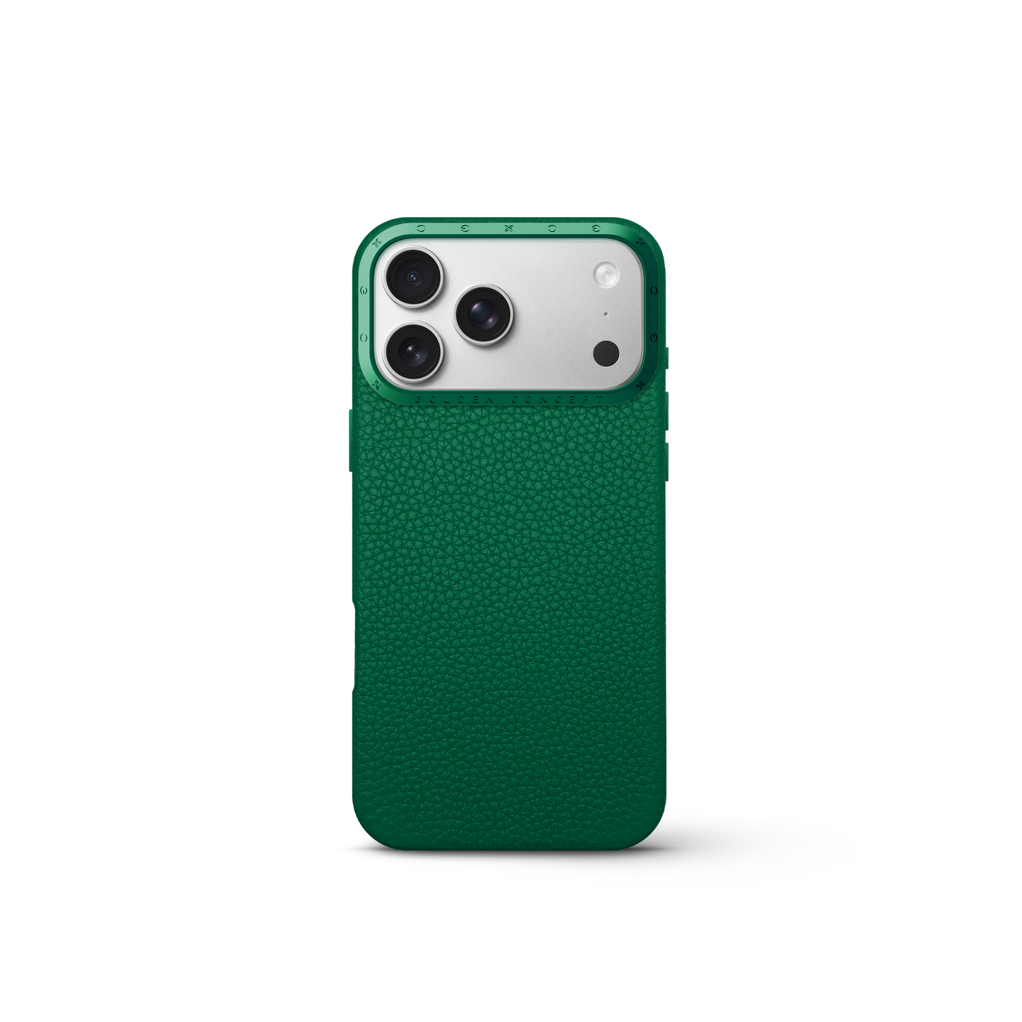 iPhone Case 17 - Full-Grain Leather - Evergreen