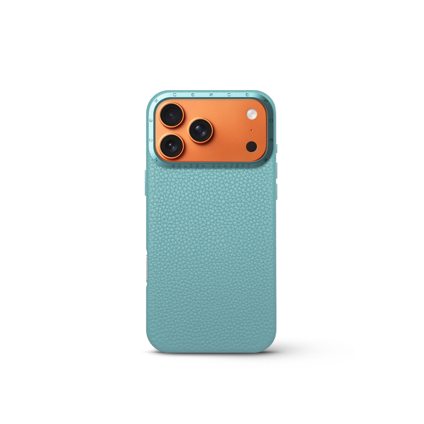 iPhone Case 17 - Full-Grain Leather - Sky