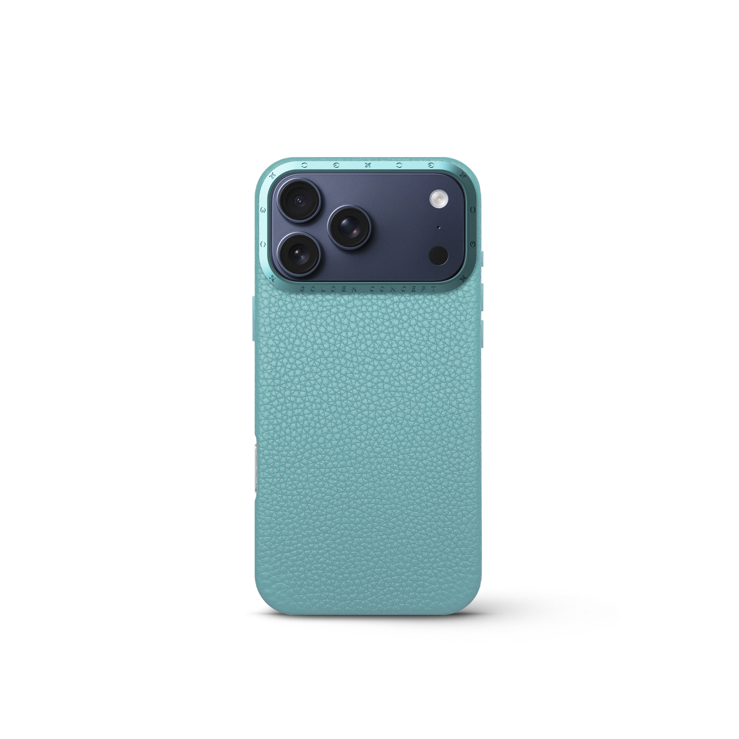 iPhone Case 17 - Full-Grain Leather - Sky