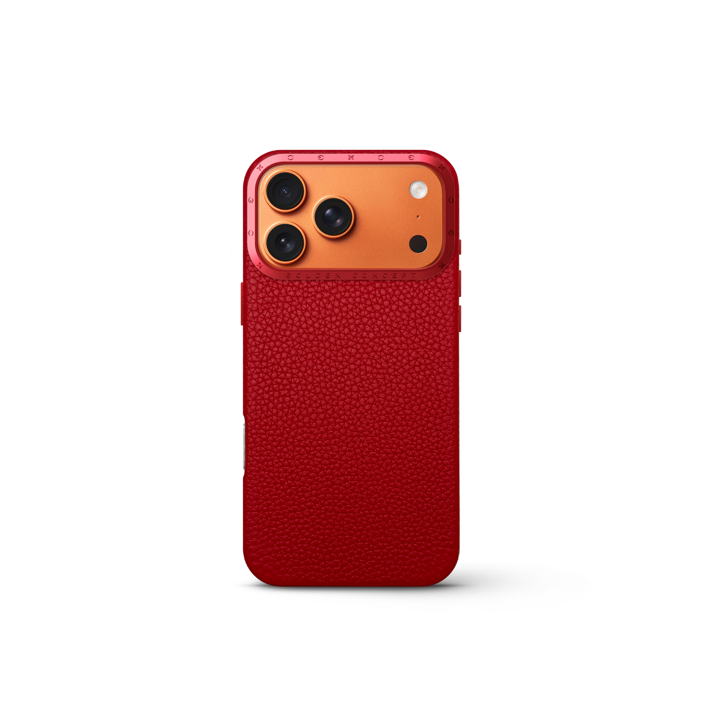iPhone Case 17 - Full-Grain Leather - Cherry