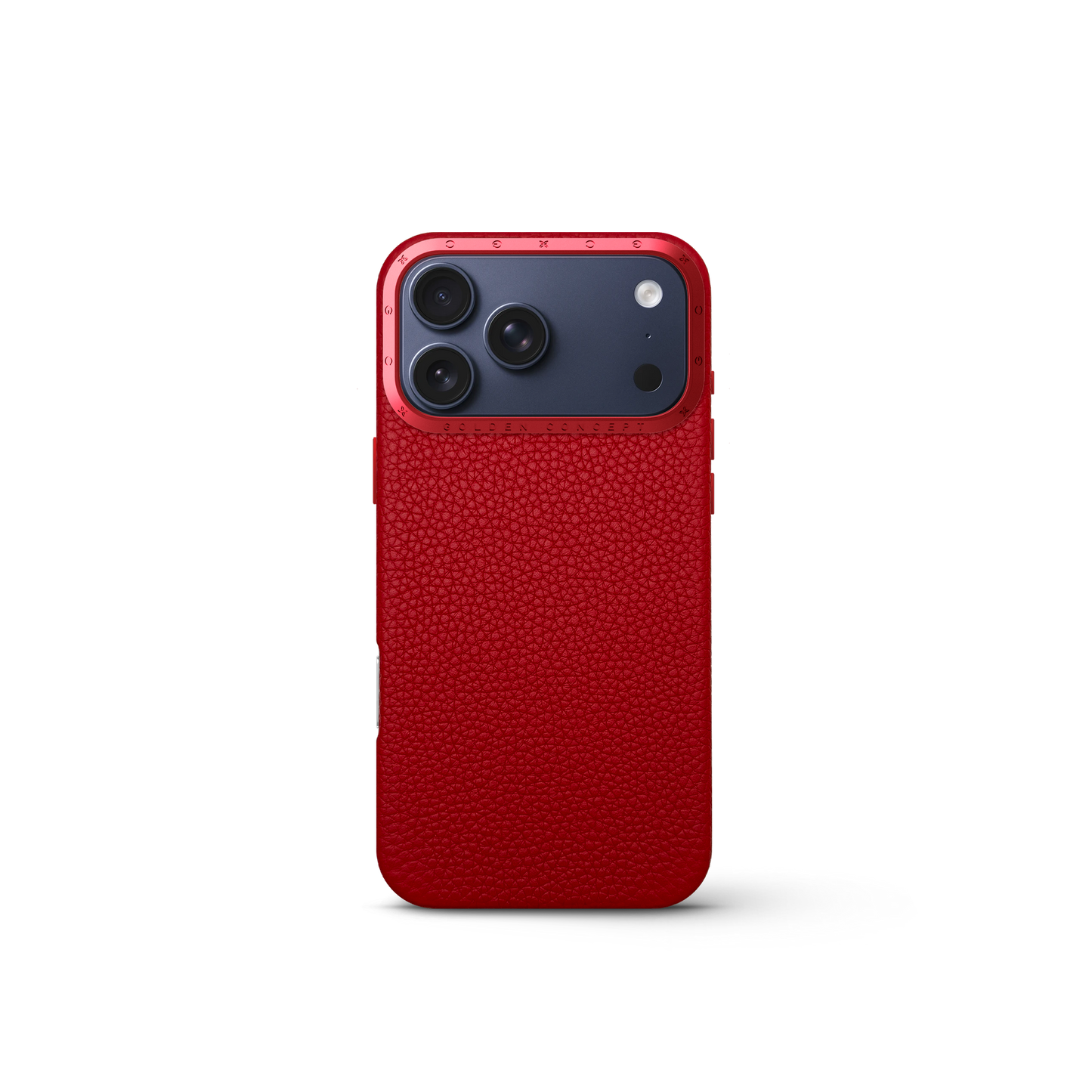 iPhone Case 17 - Full-Grain Leather - Cherry
