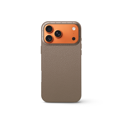 iPhone Case 17 - Full-Grain Leather - Sand