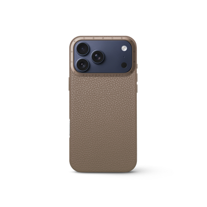 iPhone Case 17 - Full-Grain Leather - Sand