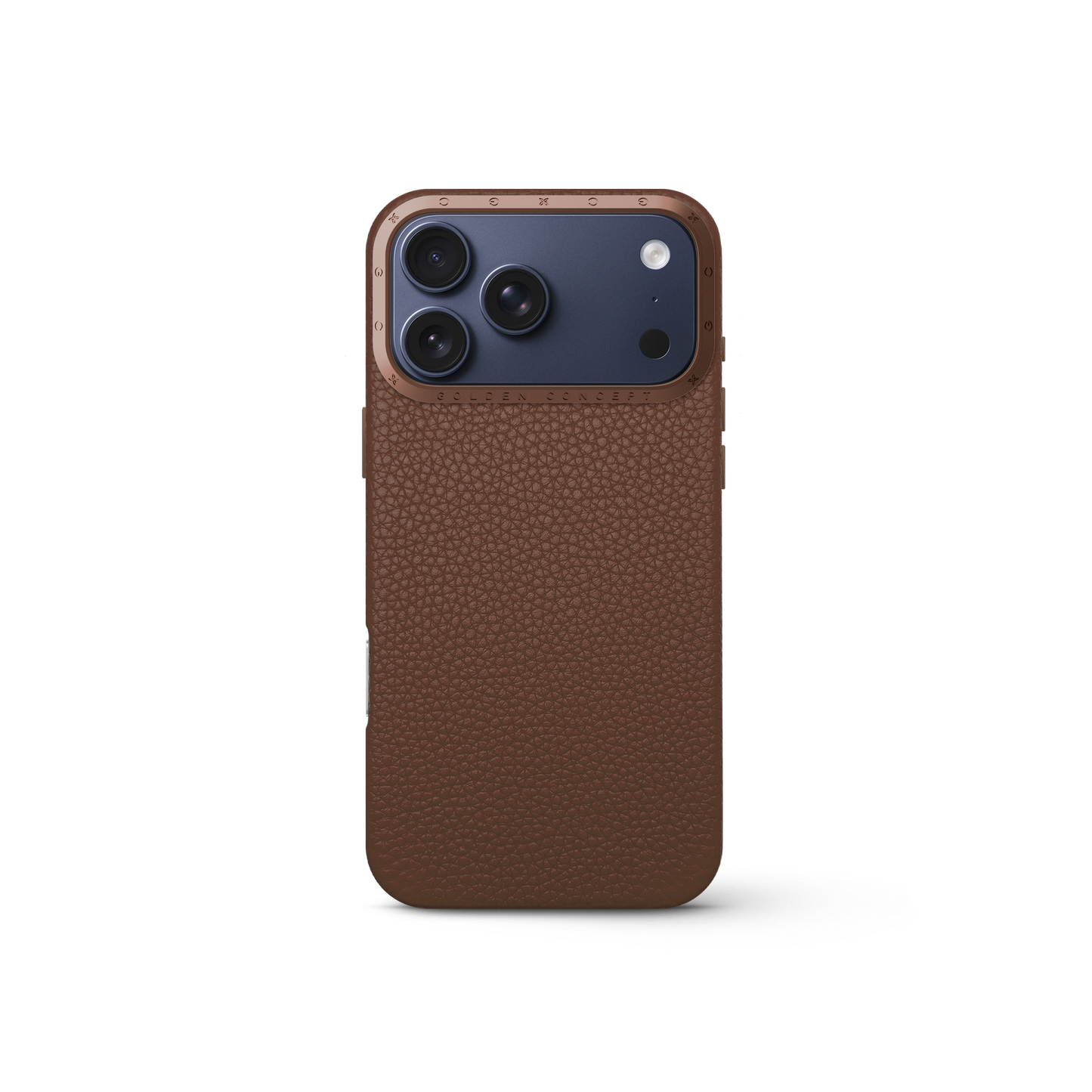 iPhone Case 17 - Full-Grain Leather - Chestnut