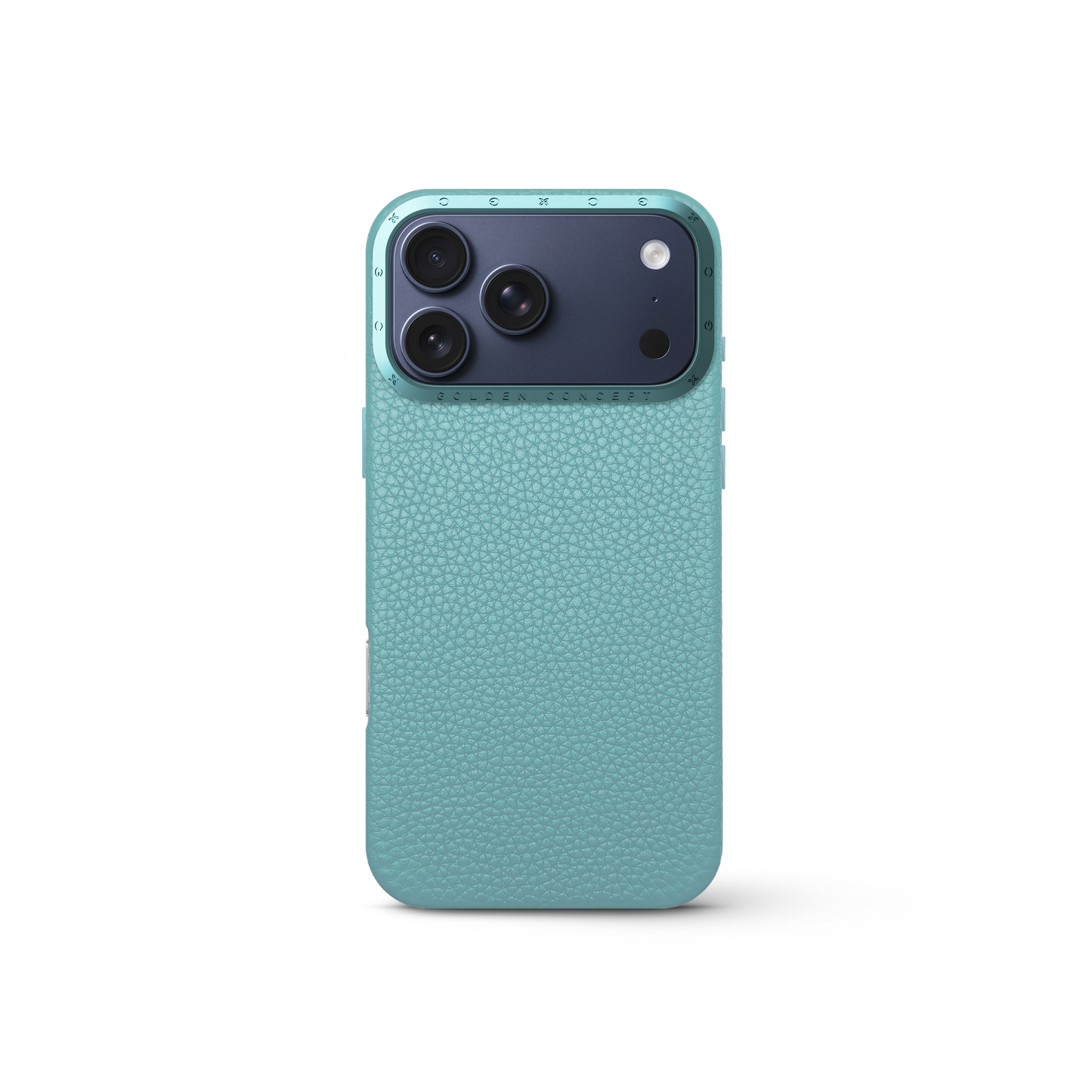 iPhone Case 17 - Full-Grain Leather - Sky