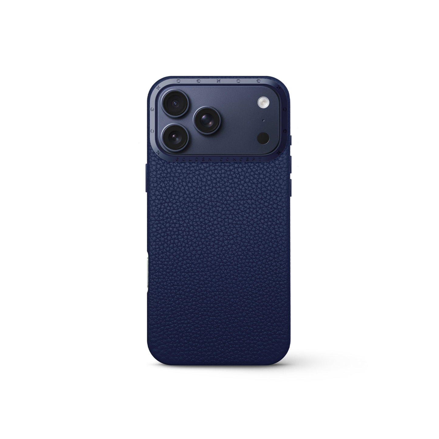 iPhone Case 17 - Full-Grain Leather - Midnight Blue