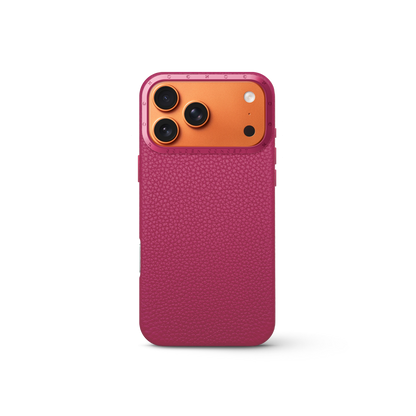 iPhone Case 17 - Full-Grain Leather - Orchidea