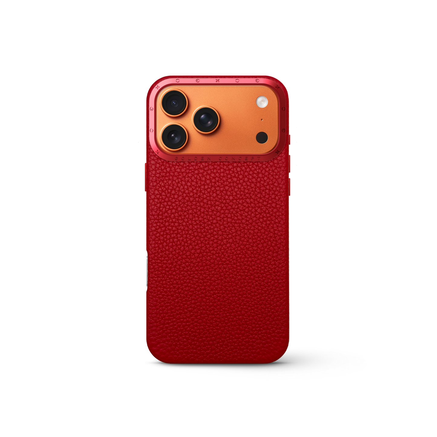 iPhone Case 17 - Full-Grain Leather - Cherry