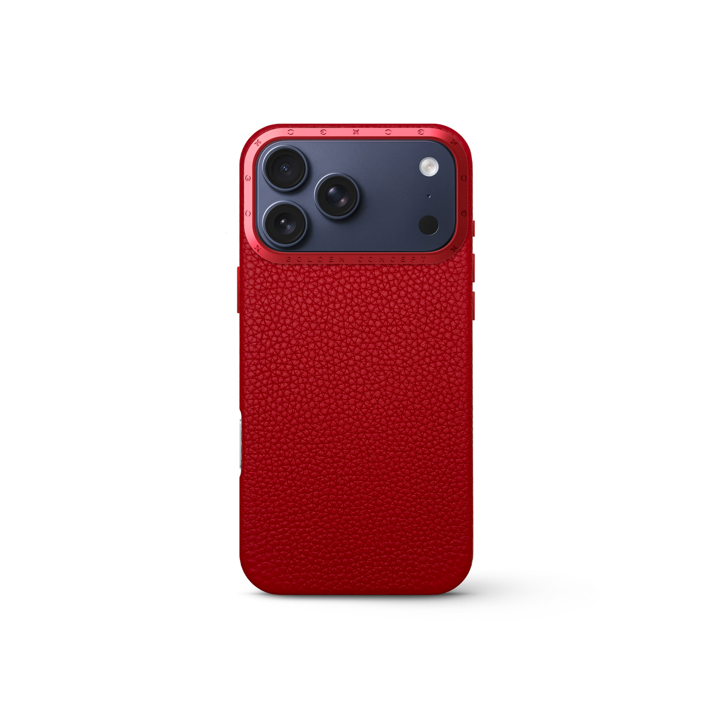 iPhone Case 17 - Full-Grain Leather - Cherry