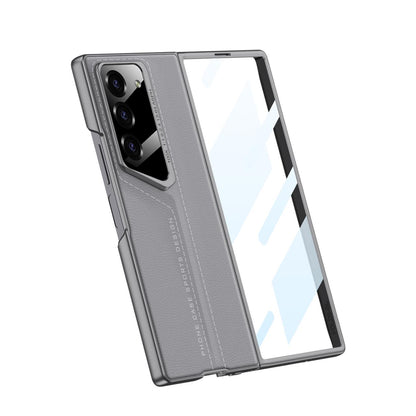 Full Protection Leather Case & Screen Glass For Galaxy Z Fold